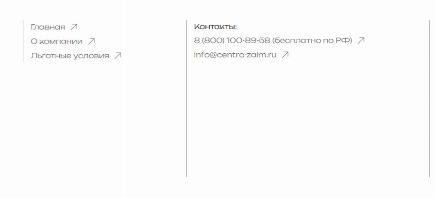 Центрозайм займ отписаться